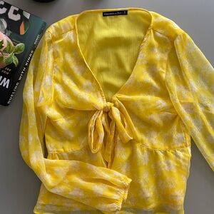 Abercrombie Tie up Top